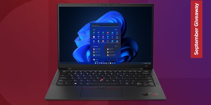 September Giveaway: ThinkPad X1 Carbon Gen 11!