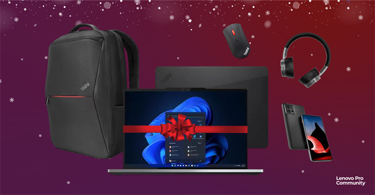 [ENDED] December Giveaway: ThinkPad Prize Package